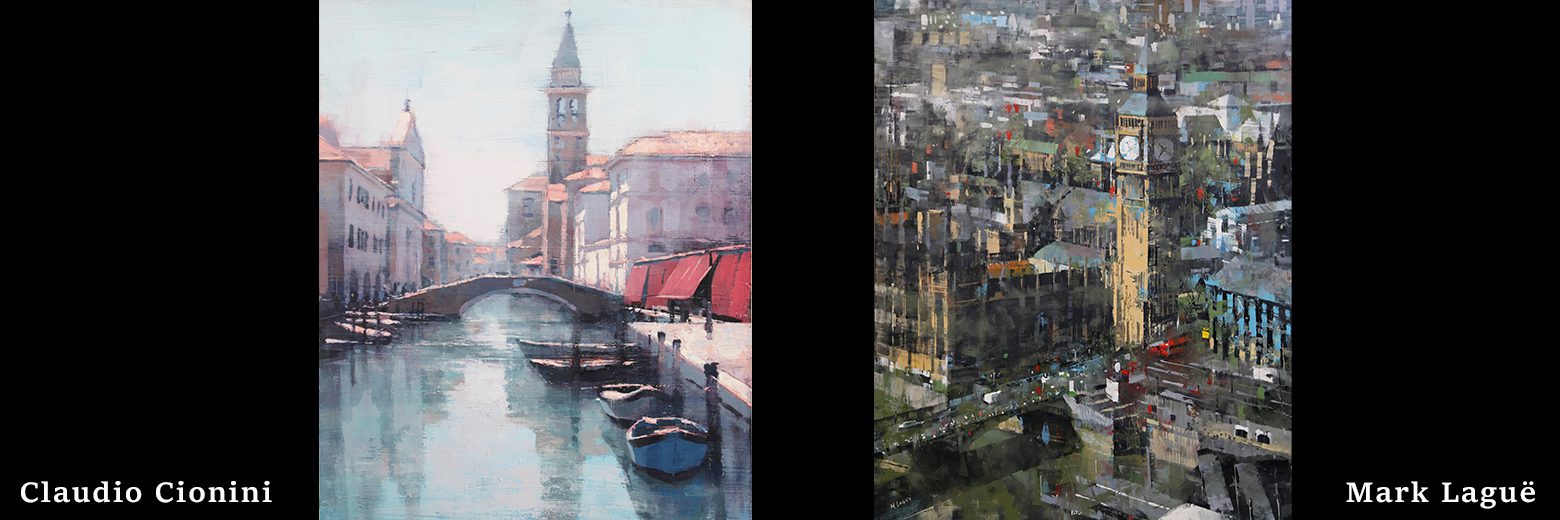 Urban scenes by Claudio Clonini and Mark Laguë