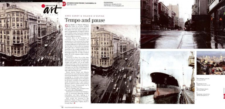 Urban photography featured in magazine article